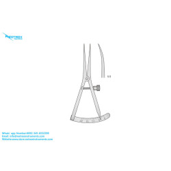 Castroviejo Caliper, 8cm, 20mm, Curved, Measuring Range