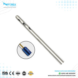 Three Holes Diagonal Cannula, Special Luer Lock