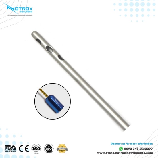 Three Holes Diagonal Cannula, Special Luer Lock