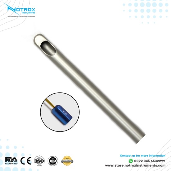 Spoon Tip Injector Cannula, Special Luer Lock