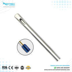 Single Port Spatula Cannula, Special Luer Lock