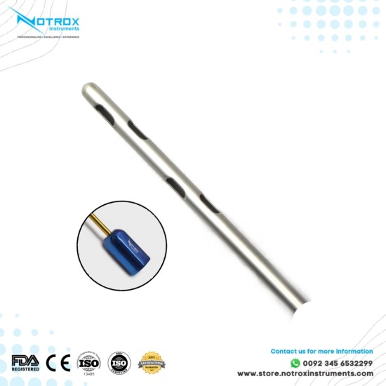 Six Port Spiral Holes Cannula, Special Luer Lock