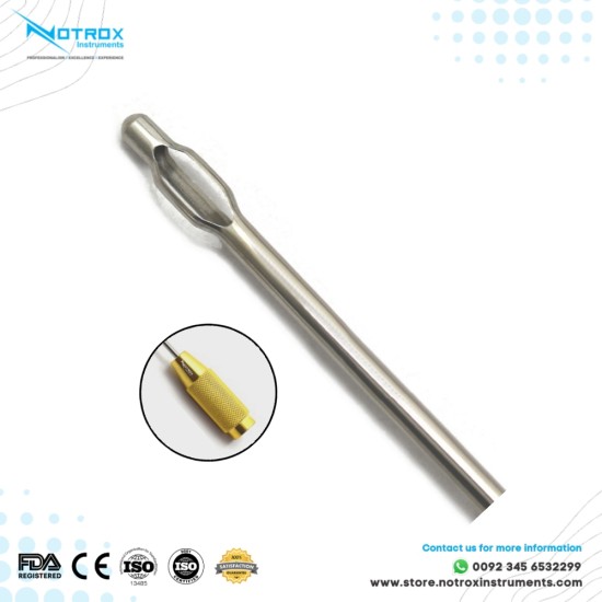 Basket Cannula, Threaded Fitting