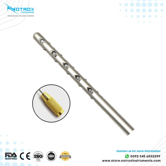 Multi Holes Harvester Cannula Model 1, Threaded Fitting