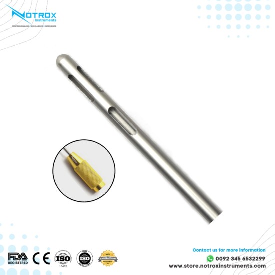 Accelerator Cannula, Threaded Fitting