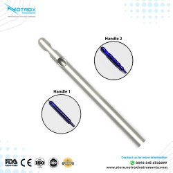 Two Leteral Hole One Central Hole Cannula, Power Handle