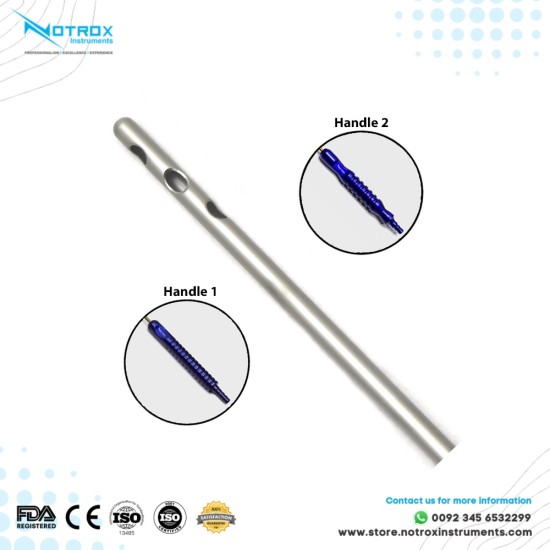 Three Holes Diagonal Cannula, Power Handle