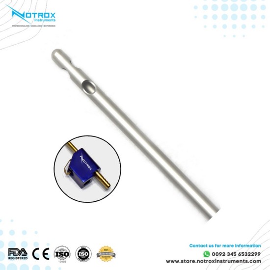 Two Leteral Hole One Central Hole Cannula, Microaire Fitting