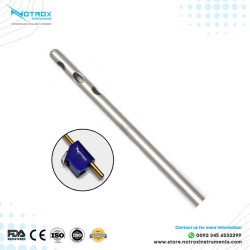 Three Holes Diagonal Cannula, Microaire Fitting