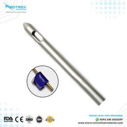 Tapered Tip Two Ports Cannula, Microaire Fitting