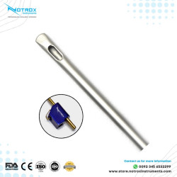 Single Port Spatula Cannula, Microaire Fitting