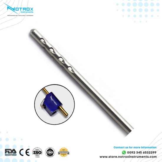 Gentle Grade Harvester Cannula, Microaire Fitting