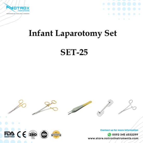 Infant Laparotomy Set