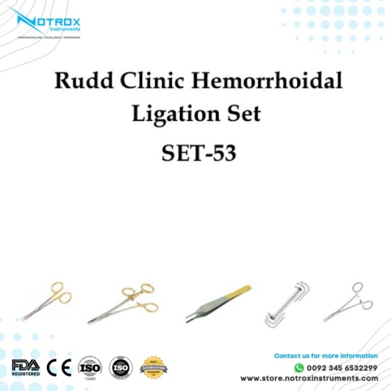 Rudd Clinic Hemorrhoidal Ligation Set