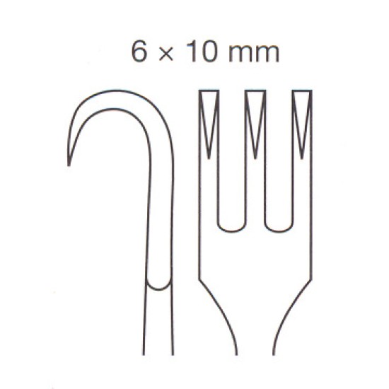 MEYERDING RETRACTOR, 18CM