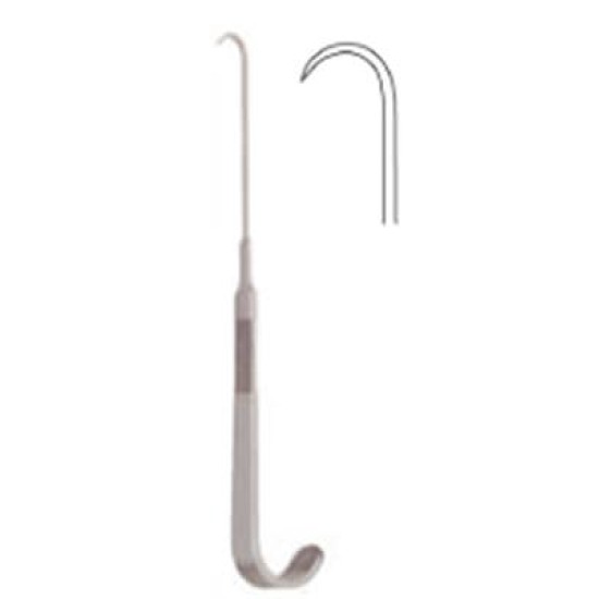 NEWS TRACHEOTOMY HOOK, 15CM, SINGLE, 10MM