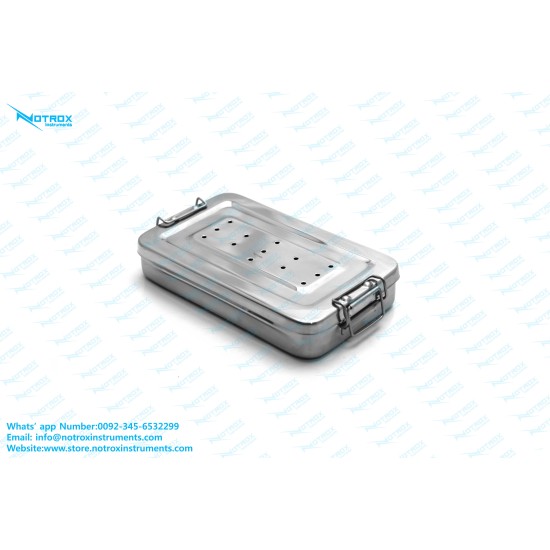 Sterilization Box Stainless Steel, 30cm X 15cm X 5cm