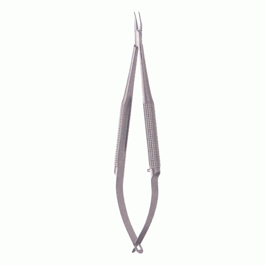 Barraquer Needle Holder, Round Handle, Without Catch
