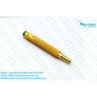 Liposuction Cannula Handle with Interrupting Hole