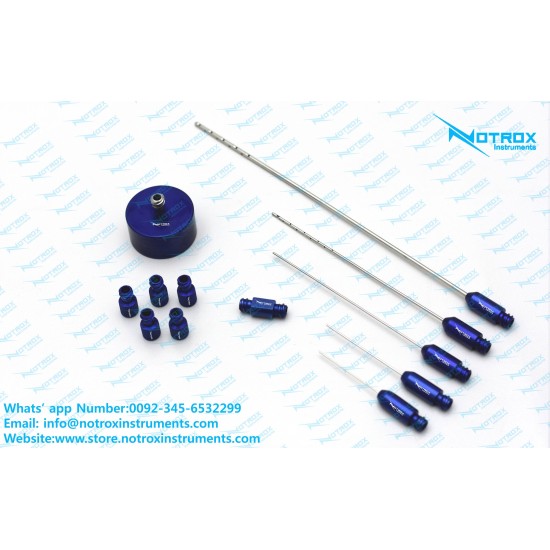 Micro Fat Injection Cannulas Set