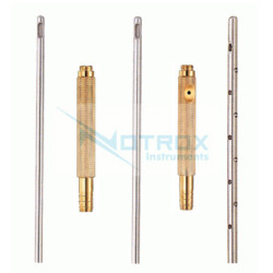 Liposuction Cannula Set for Face with Threaded Fitting