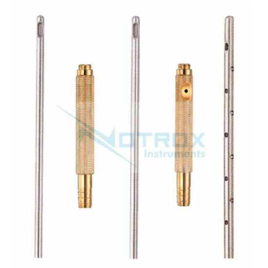 Liposuction Cannula Set for Face with Threaded Fitting